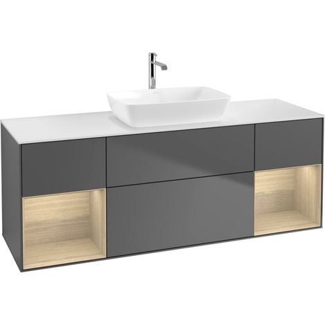 Meuble sous-lavabo Villeroy & Boch F861PCGK Finion F86 (1/2)