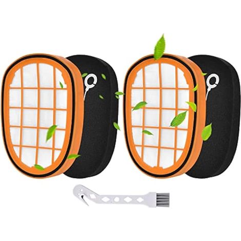 Lot de 2 filtres pour aspirateur pour Philips SpeedPro Max Aqua FC6812 FC6813 FC6822 FC6823 FC6826 FC6723/01 FC6901-FC6904 XC7042/01 XC8045/01 XC8147/01 pour Philips FC500 5/01 Accessoires