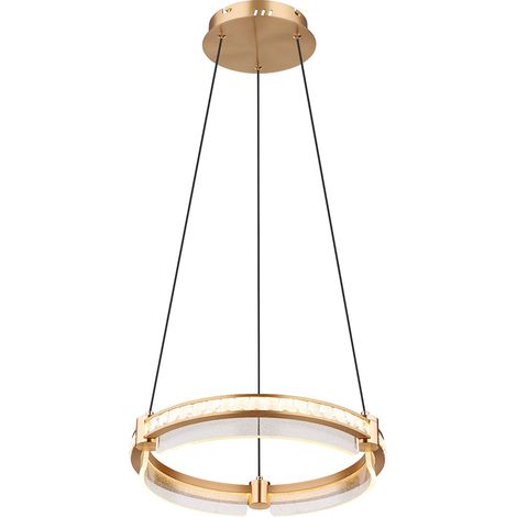 Globo - hängeleuchte - Blondie - gold - metall - Ø 40cm - LED -