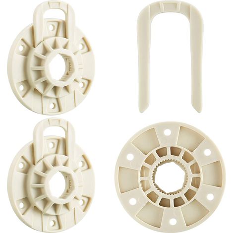 The W10528947 washing machine wheel hub kit, the best-selling one on Amazon, is compatible with part numbers W10396887 and AP5665171. (1/5)