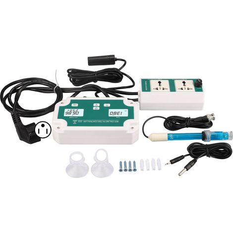 Testeur Qualité Eau Digital WiFi PH TDS Température Contrôleur Intelligent Application Mobile Multi-Langues Kit Surveillance (1/5)