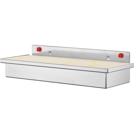Werkzeugaufnahmebox mit Holzplatte zum Selbstbohren Maße in mm (BxTxH): 340 x 135 x 55