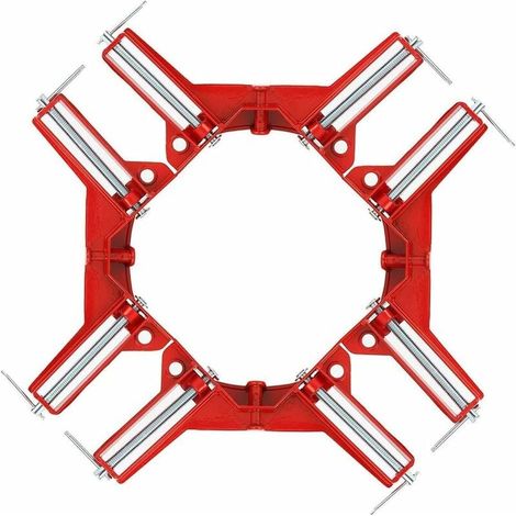 Ángulo recto para hacer marcos para portaherramientas de carpintería (90 grados, 75 mm/3 pulgadas) (1/5)