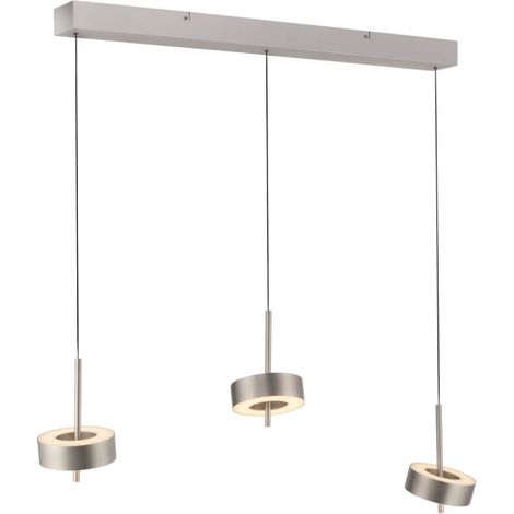 Lampe suspendue 3 lumières Q-Rotate en aluminium moderne - 2248-95