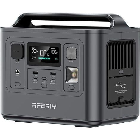 Tragbare Stromstation - AFERIY - P010 - 800W - 512Wh - Schnellladung 1h