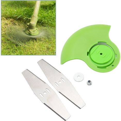 Lames de tondeuse électrique, accessoires universels pour tondeuse, têtes de coupe-bordures, lames métalliques, outils de jardin (1/5)