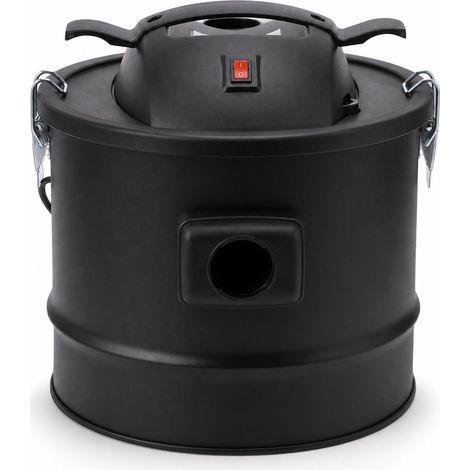 Aspirateur à Cendres Souffleur 15 L 800 W Noir pour Cheminée (1/5)