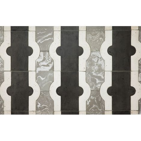 Carrelage mural terre cuite GIULIO ROMANO Grigio 01 25x20 cm - Boîte 0,2 m² Rustic Surface Fornace Brioni (1/2)
