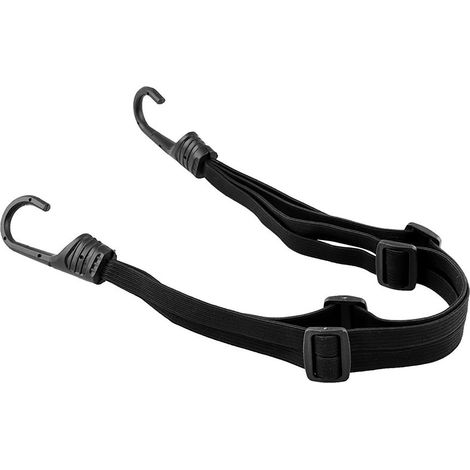 Sangle élastique rétractable pour casque moto, crochet universel à ressort pour bagages vélo et moto (1/5)