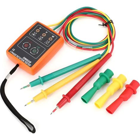 Indicateur de rotation triphasé Dfzg SM852B Vfdszgf (1/5)
