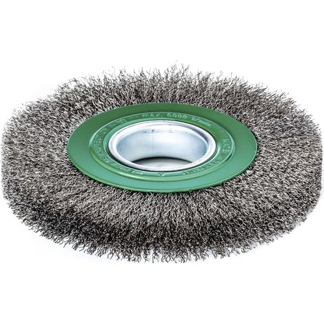 Cepillo circular alambre inox. ondulado 344362  Lessmann