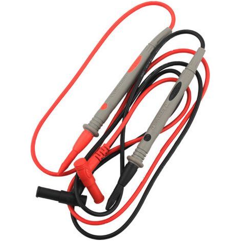 2pcs Digital Multimeter Lead Probe Tester Cable 1000V 10A (1/5)