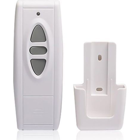 Télécommande universelle 433.92 MHz pour portail et garage 3 boutons Contrôle de stores électriques et volets roulants (1/4)