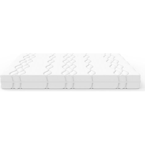 Matelas à ressorts ensachés 120x200 cm, fermeté H3, 7 zones ergonomiques, hauteur 20 cm, housse amovible et lavable certifiée Öko-Tex sans matelas (1/5)