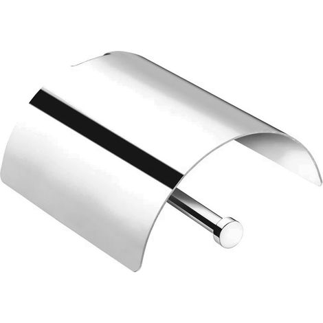 Logic portarotolo con coperchio inox lucido - Misura 130 x 135 x 70 mm WJC226A0059002