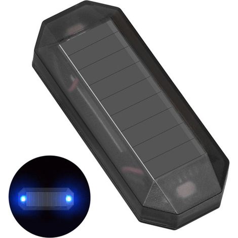 Mini feu arrière solaire LED pour voiture, moto, véhicule électrique, vélo-AquaForge (1/5)