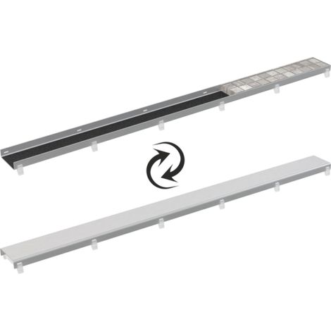 Alca - Doppelseitiges Gitter DOUBLE 65 cm, Edelstahl DOUBLE-650M (1/2)