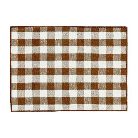ANDREA HOUSE MS22043 S/2 Individual Vichy Marrón 35X50 - ref: MS22043