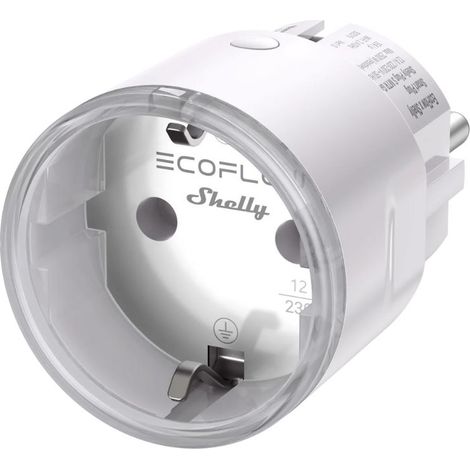 EcoFlow Smart Plug 2 - Suivi énergie instantané, contrôle à distance, pour maison connectée et économies d'énergie