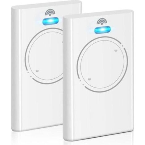 Lot de 2 télécommandes 868 MHz pour ouvre-porte de garXT2 868 SLH LR, 2 canaux, blanc (1/4)