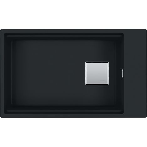 Evier Franke Kubus 2.0 Fragranit+ KNG110-62 - Noir Mat - Vidage : Automatique (1/2)
