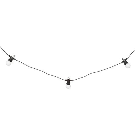 Outdoor-Solar-Girlande Soa schwarz & weiß H800cm - Atmosphera créateur d'intérieur (1/5)