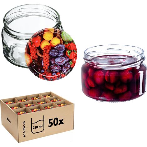 KADAX Glas Klara 250ml fi82 TO-250/1 Packung mit 50 Stück (1/5)
