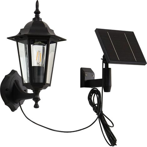 LED Applique Murale Solaire 'Sayata' en aluminium