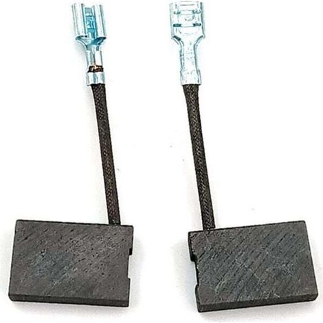 2PCS 384613-01 Ensemble de brosses pour scie à tronçonner DW871 DW871-AR DW871-B2 Carbone pour (1/4)