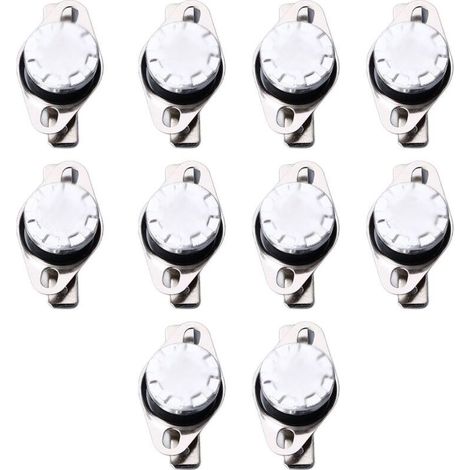 Interrupteur thermique KSD301 – Thermostat NC 135 °C, 250 V / 10 A, lot de 10 pièces (1/5)