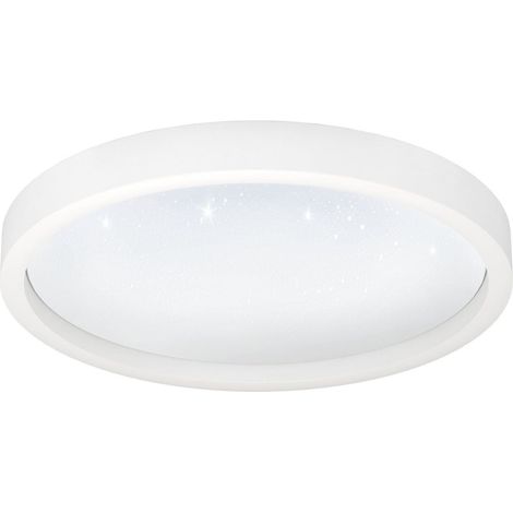 EGLO - Montemorelos-Z loft lamp white w/crystal effect Ø42 - RGB + TW - Zigbee, Bluetooth