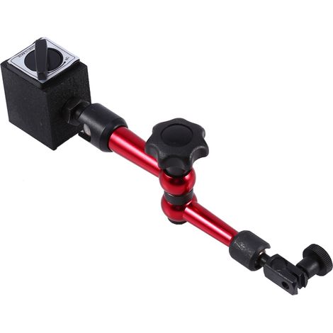 Support indicateur métallique base magnétique support comparateur niveau numérique cadran de test (1/5)