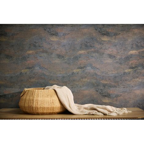 Papier peint intissé Japonais & asiatique Gris, Noir - 10,05 x 0,53 m (1/5)