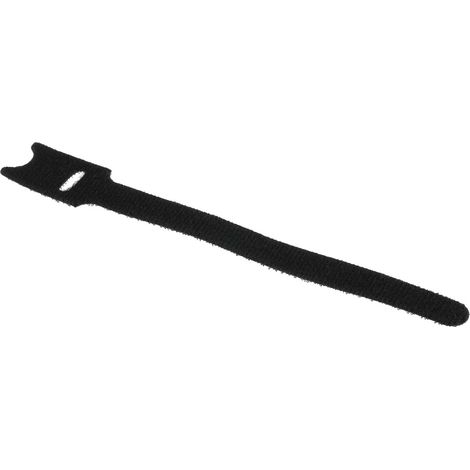 Ruban auto-agrippant RS PRO, 20mm x 200mm, Noir ( Prix pour 1 ) (1/4)