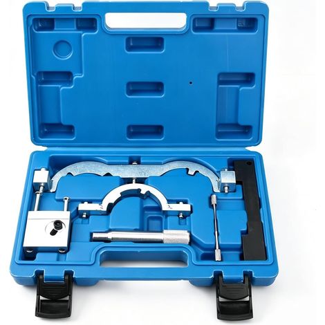 Outil de réglage du moteur, outil de blocage d'arbre à cames, outil de changement de temps de commande, outil de changement d'essence, compatible avec Vauxhall Opel Chevrolet 1.0, 1.2, 1.4 (1/5)