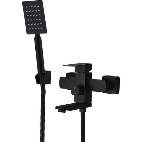 Grifo de bañera con ducha WEZER PRO3-02-BLACK (1/2)