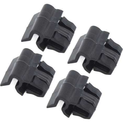 4 pièces Attache Capot Pare-chocs Avant 1472872-00-C Compatible Tesla Model 3 2017-2023 (1/5)