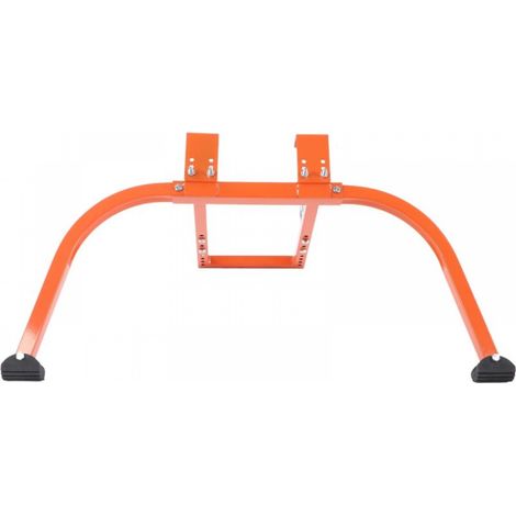Stabilisateur d'échelle en acier Crochet de toit pour échelle en acier pour l'escalade Peinture Orange (1/5)