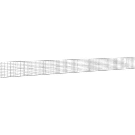Gabion avec fil de 3,5 mm et maille de 10x10 cm 1200x30x100 cm vidaXL (1/5)