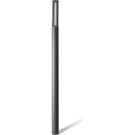 Faro Screen Borne lumineuse extérieure à LED avec écran, 310 cm, gris foncé, 4000 K, 180°, IP65 (1/3)