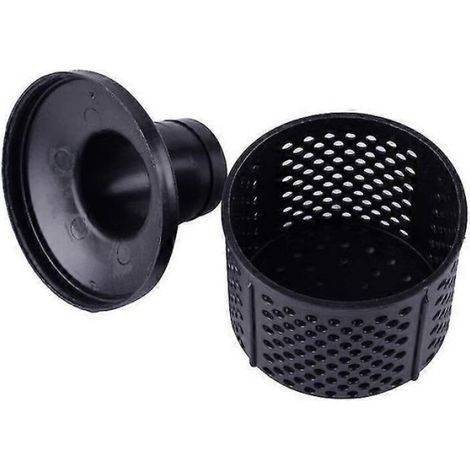 Filtre Pour Tuyau D Aspiration - 50 Mm - Pour Pompe A Eau De Drainage - Noir - 1 Piece (1/3)