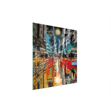 PLANCHE À DÉCOUPER EN VERRE 45x52 CITY (1/5)