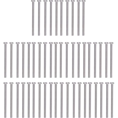 Vis mécaniques étanche en A2-70 M3x45 pour ménage (1/5)
