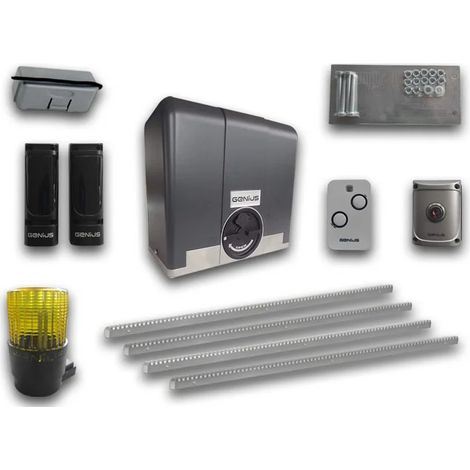 genius kit automation blizzard 104005 + 4mt crém zinguée emp104005cremz (1/3)