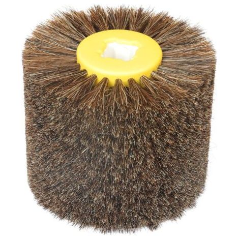 Brosse De Ponçage, Brosse De Polissage En Crin De Cheval Brosse De Texture, Brosse Satinée, Roue Brossée Pour Poncer Le Bois (1/5)