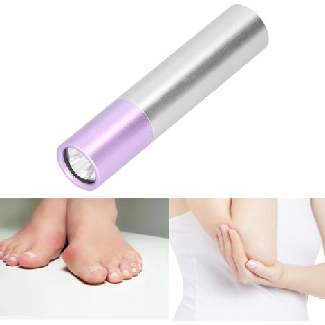 Lampe torche thérapeutique LED avec stylo lumineux rouge et lumière infrarouge (630 nm/660 nm/850 nm). Lampe torche thérapeutique portable pour soulager les douleurs articulaires, musculaires, des épa (1/5)