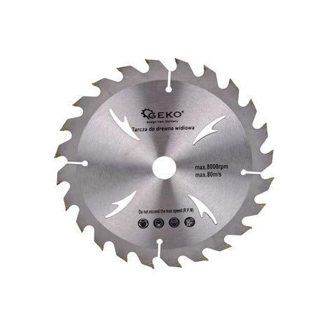 Kreissägeblatt Geko circular saw blade 200 mm 24 Zähne (1/3)