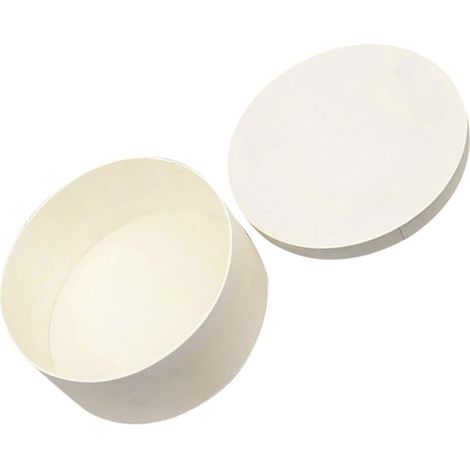Boîte Ronde en Bois Naturel avec Couvercle, Boîte Légère pour Ranger Bonbons, Design Simple et Élégant, pour Présents de Mariage ou Fête (1/5)