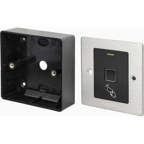 Sygonix SY-6097868 Sistema d'accesso RFID, impronte digitali Da incasso 12 V/DC, 18 V/DC IP66