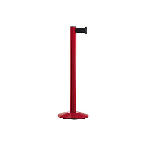 Poste con cinta Beltrac EXTEND  aluminio  poste rojo  cinta